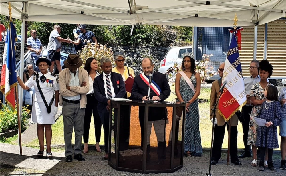 80ème anniversaire de la libération de l'Ile de la Réunion à HellBourg